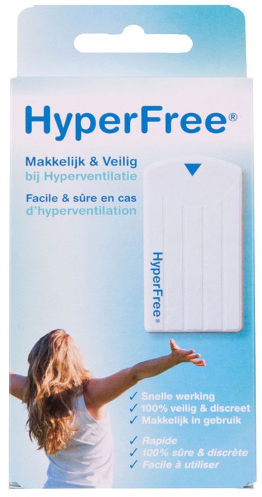 HyperFree Inhalatie Cassette bij Hyperventilatie