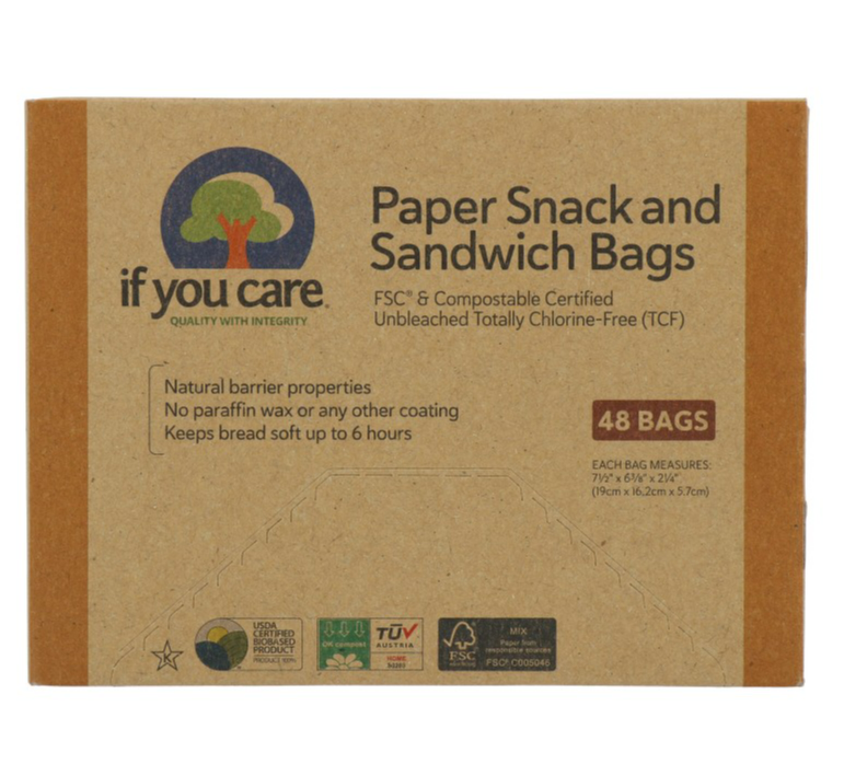 If You Care Boterhamzak Papier afbeelding