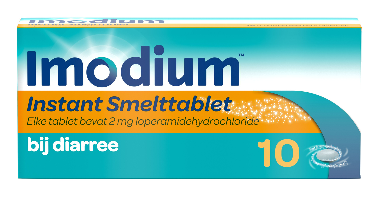 Imodium 2mg Instant Smelttablet afbeelding