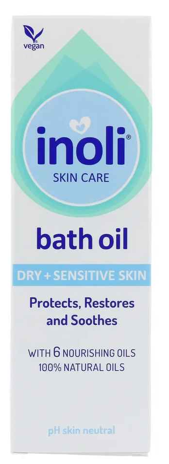 Inoli Skincare Dry + Sensitive Skin Bath Oil afbeelding