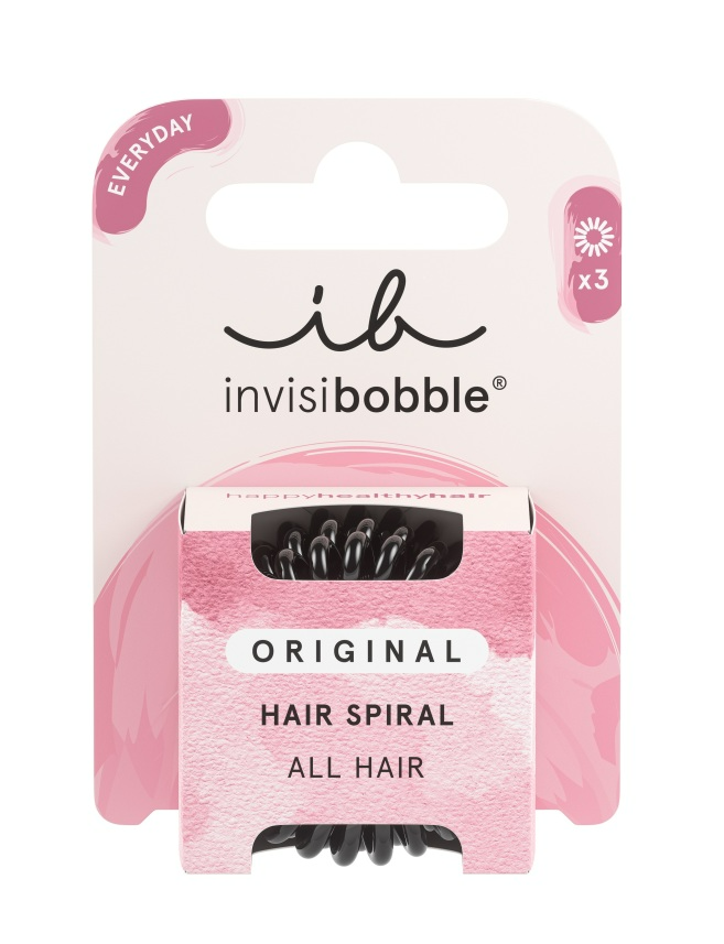 invisibobble Haarbandje Original True Black, 3 St