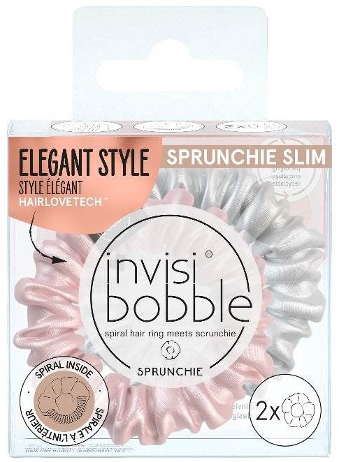 Invisibobble Sprunchie Slim Bella Chrome