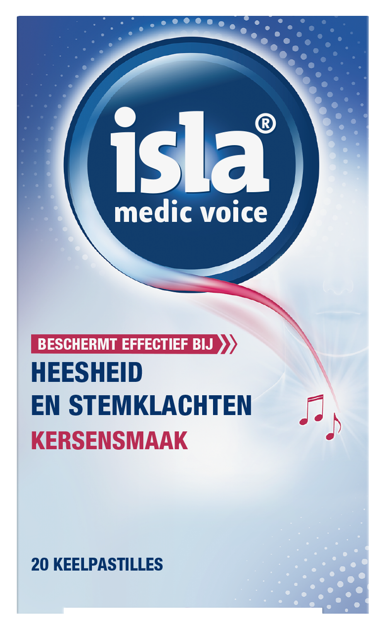 Image of Isla Medic Voice Kersen Keelpastilles 