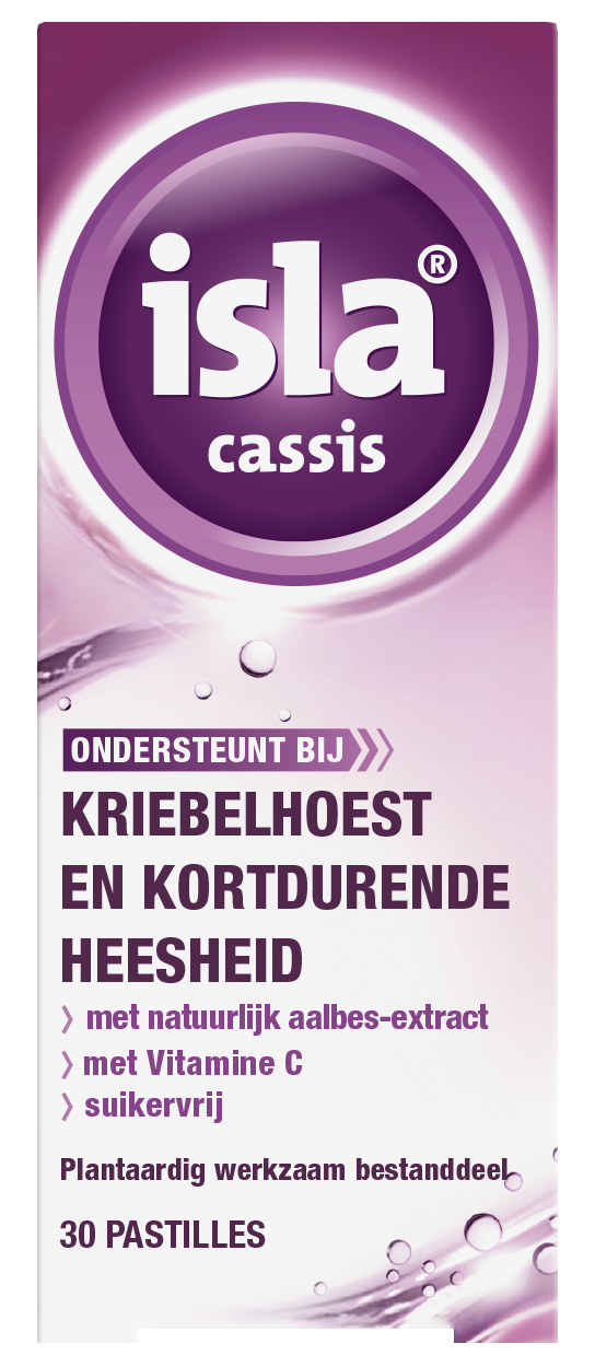 Isla Cassis Keelpastilles afbeelding