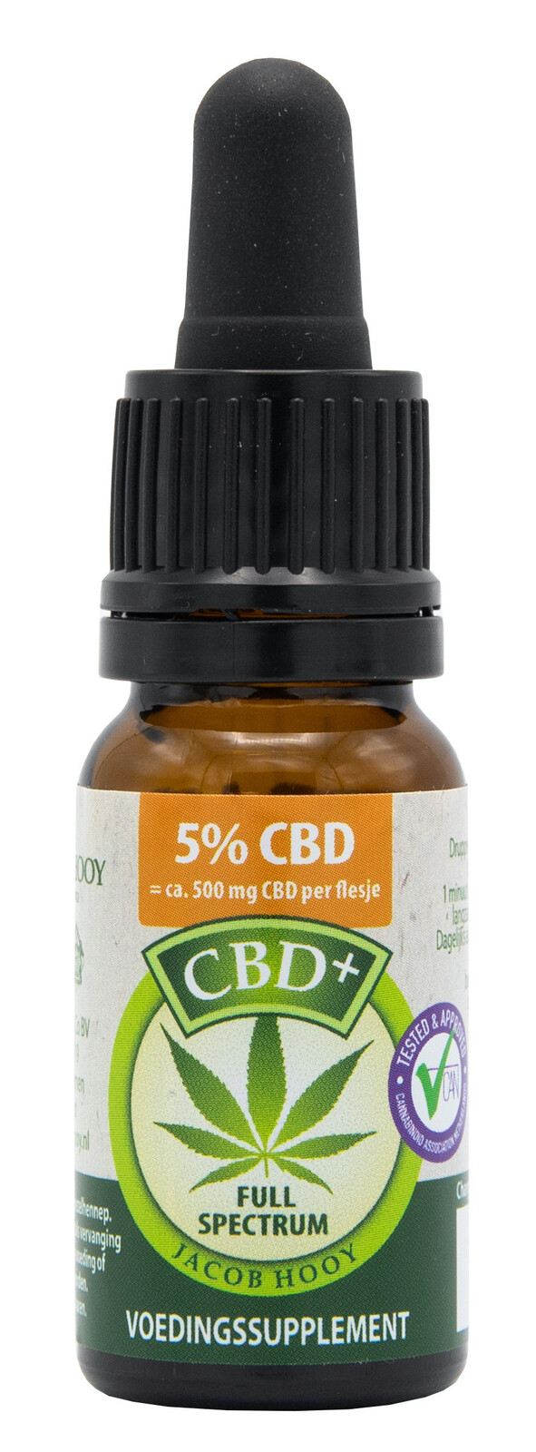 Afbeelding van Jacob Hooy CBD+ Olie 5%