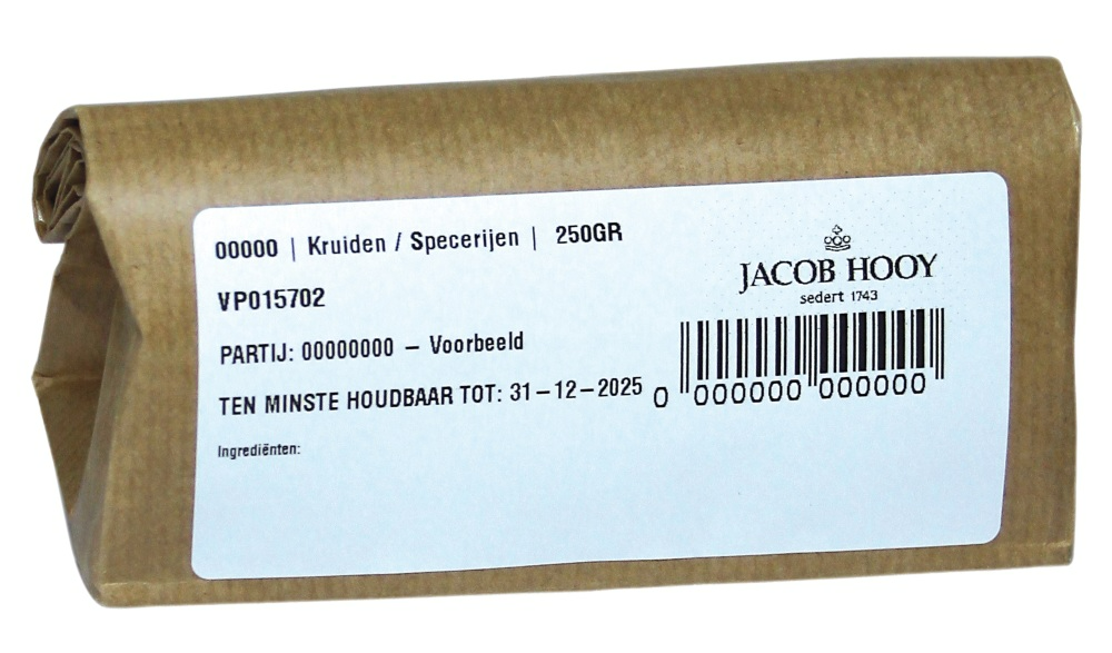 Jacob Hooy Eikenbast Gesneden afbeelding
