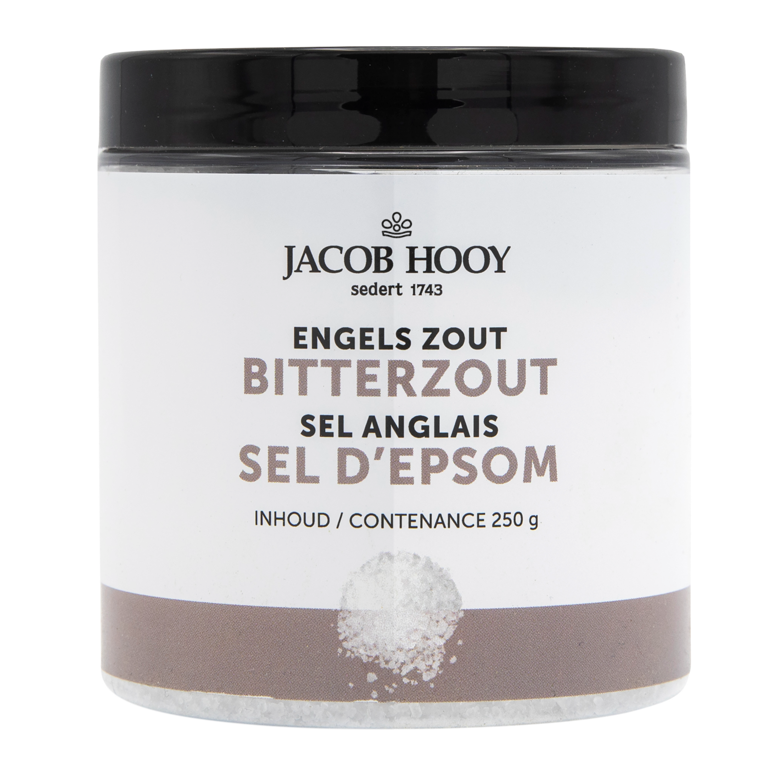 Jacob Hooy Engelszout Bitterzout Pot 250GR afbeelding
