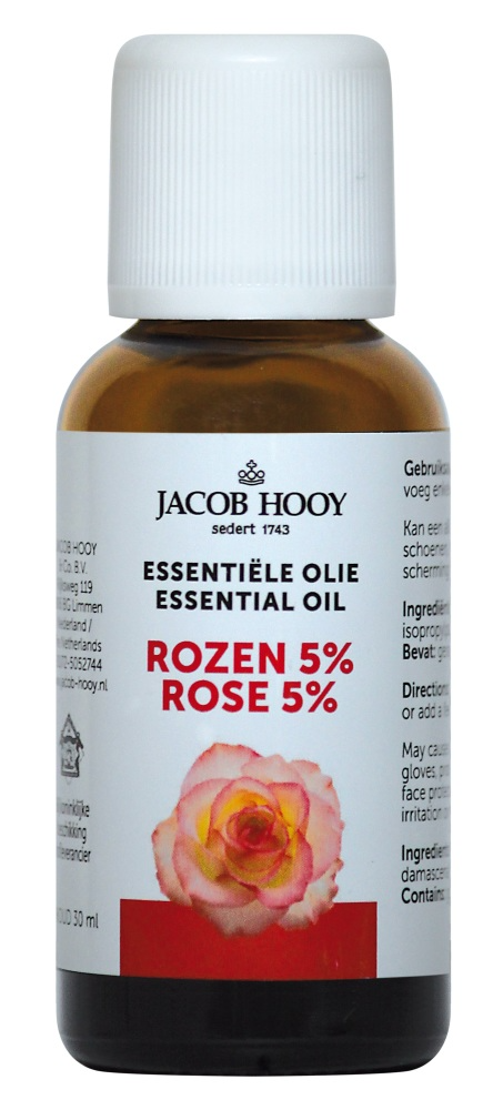 Jacob Hooy Essentiële Olie Rozen 5% afbeelding