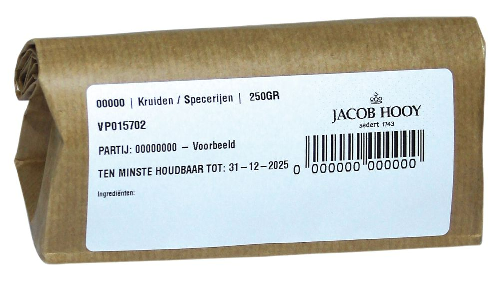 Jacob Hooy Koenjitpoeder Gemalen afbeelding