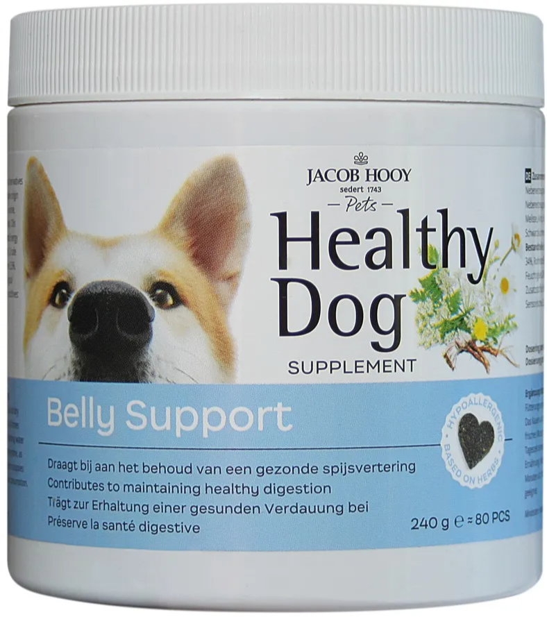 Jacob Hooy Pets Healthy Dog Belly Support afbeelding