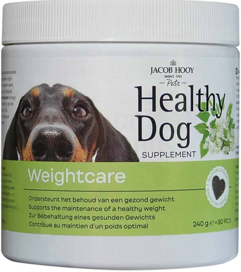 Jacob Hooy Pets Healthy Dog weightcare afbeelding