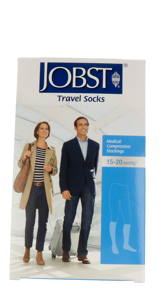 Image of Jobst Travel Socks Zwart 37-38
