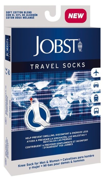 Image of Jobst Travel Socks Zwart 39-40 