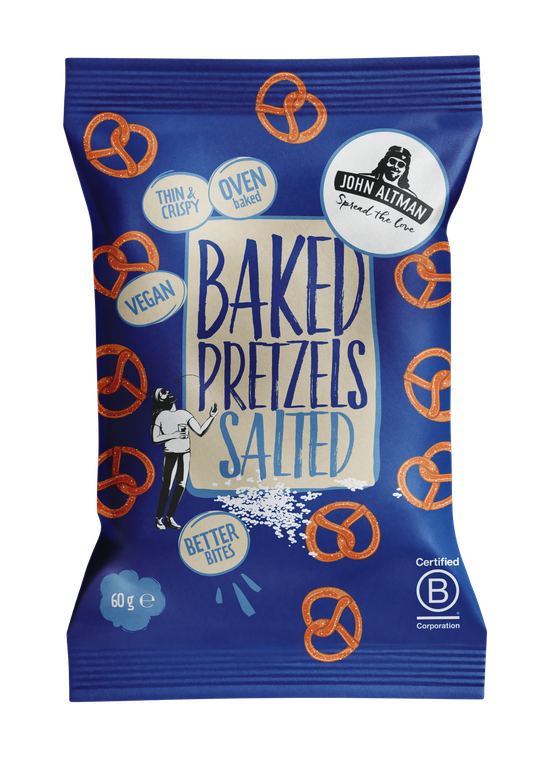 John Altman Baked Pretzels Salted afbeelding