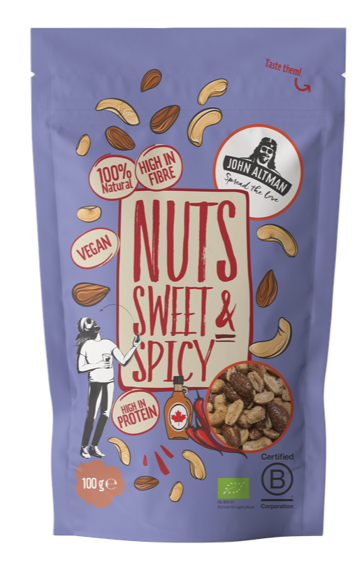 John Altman Nuts Sweet & Spicy Bio afbeelding