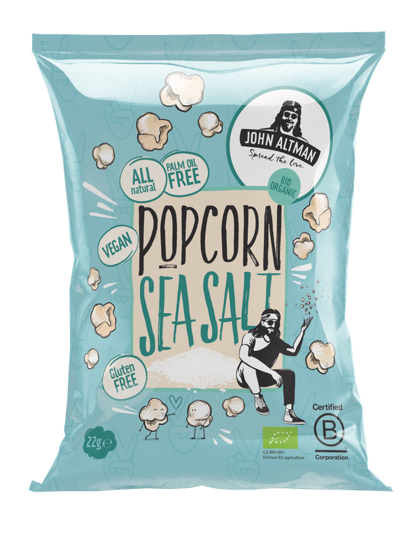 John Altman Popcorn Sea Salt Bio afbeelding