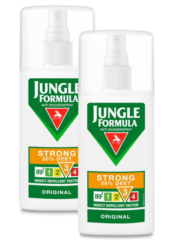 Jungle Formula Strong Original Spray Duoverpakking afbeelding