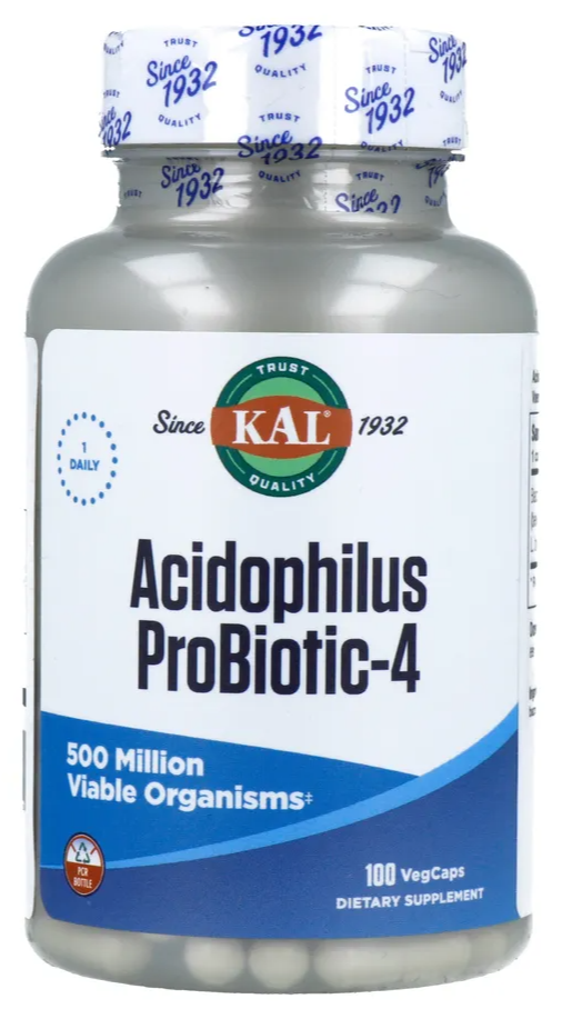 Kal Acidophilus 4 Capsules