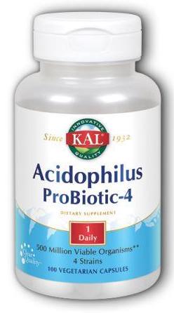 Kal Acidophilus Probiotic-4 Capsules