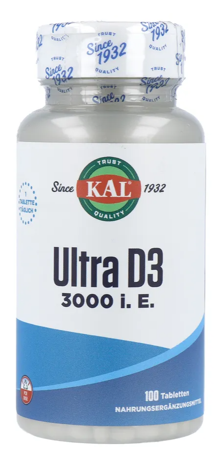 Kal Ultra D3 3000 IE Tabletten