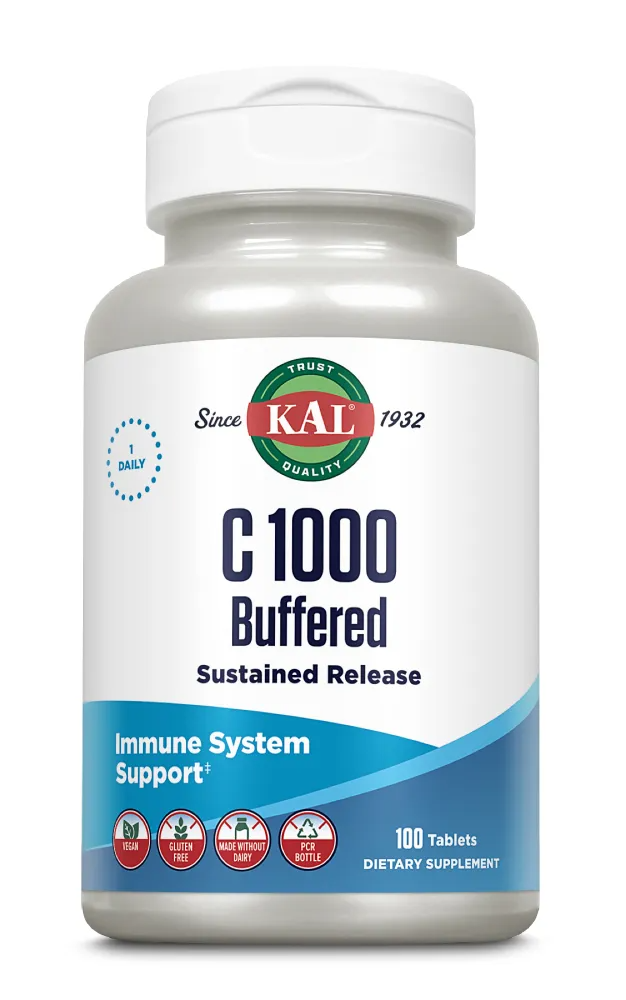Kal Vit C 1000 Gebufferd Tabletten