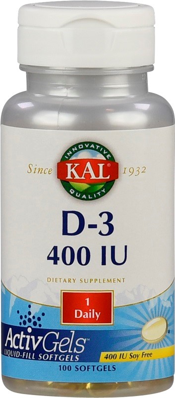 Kal Vitamine D3 10mcg Capsules