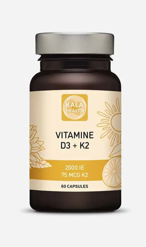 Kala Health Vitamine D3 & K2 Capsules