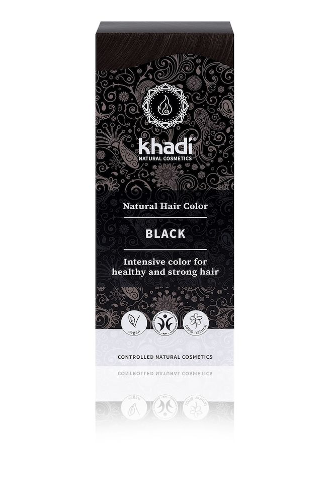 Khadi Haarverf Black afbeelding