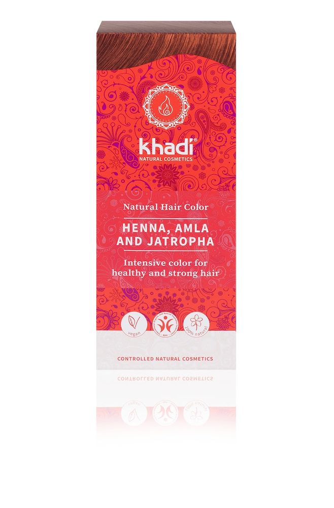 Khadi Haarverf Henna, Alma en Jatropha