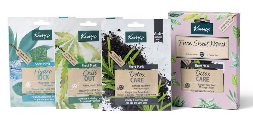 Kneipp Geschenkset Face Sheet Masks