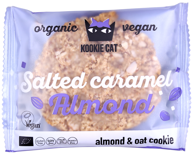 Kookie Cat Koek Salted Caramel Almond