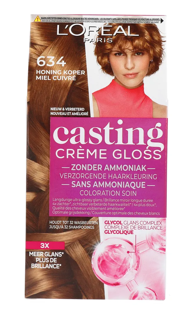 L&apos;Oréal Paris Casting Crème Gloss 634 Honey Biscuit afbeelding
