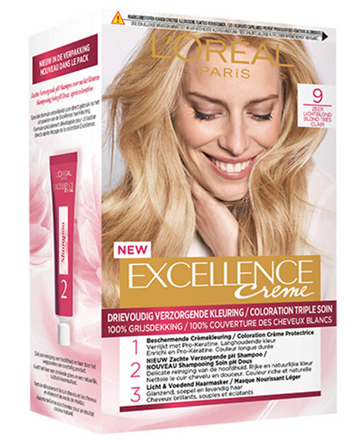 L'Oréal Paris Excellence 9 Zeer Lichtblond