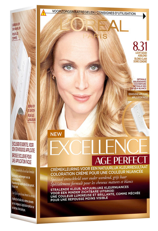 L'Oréal Paris Excellence Age Perfect 8.31 Licht Goud Asblond