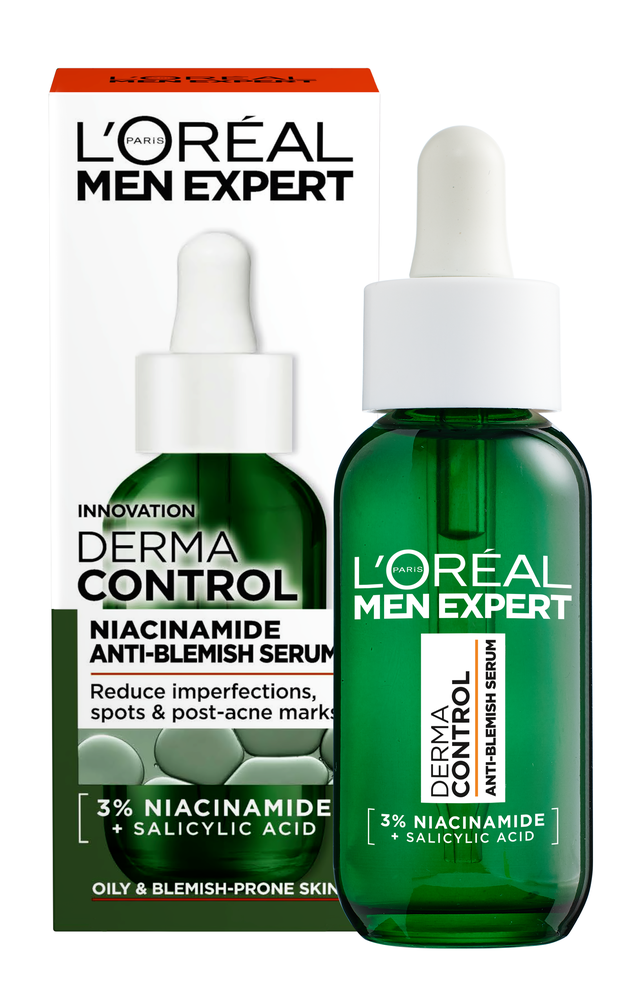 L&apos;Oréal Paris Men Expert Niacinamide Anti-Blemish Serum afbeelding