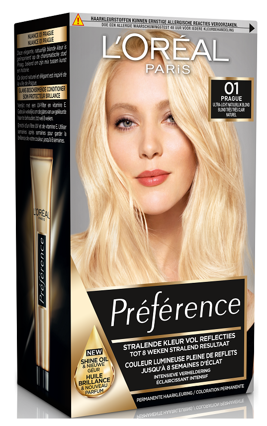 L'Oréal Paris Preference 01 Prague - Ultra Licht Natuurlijk Blond