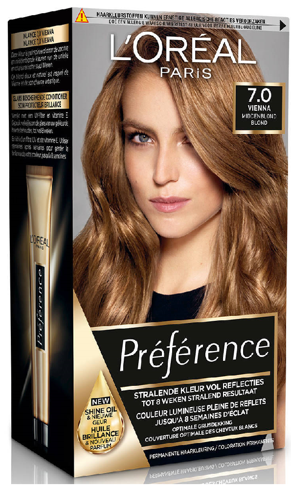 L'Oréal Paris Preference 7 Vienna Middenblond