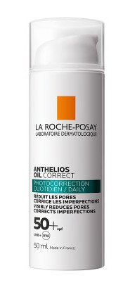 Image of La Roche-Posay Anthelios Oil Correct - Dagelijkse Matterende Zonnebrandcrème SPF50 