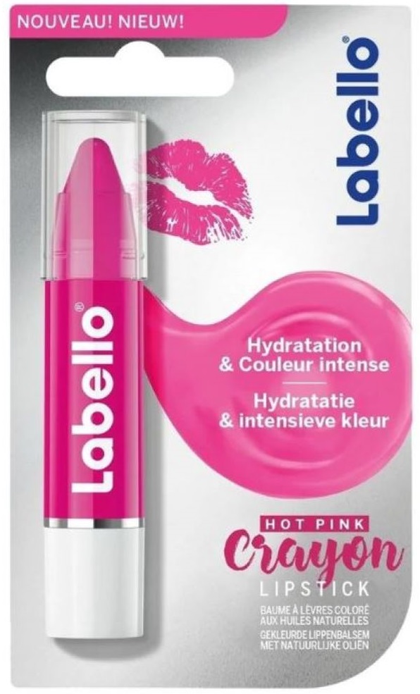 Labello Crayon Lipstick Hot Pink