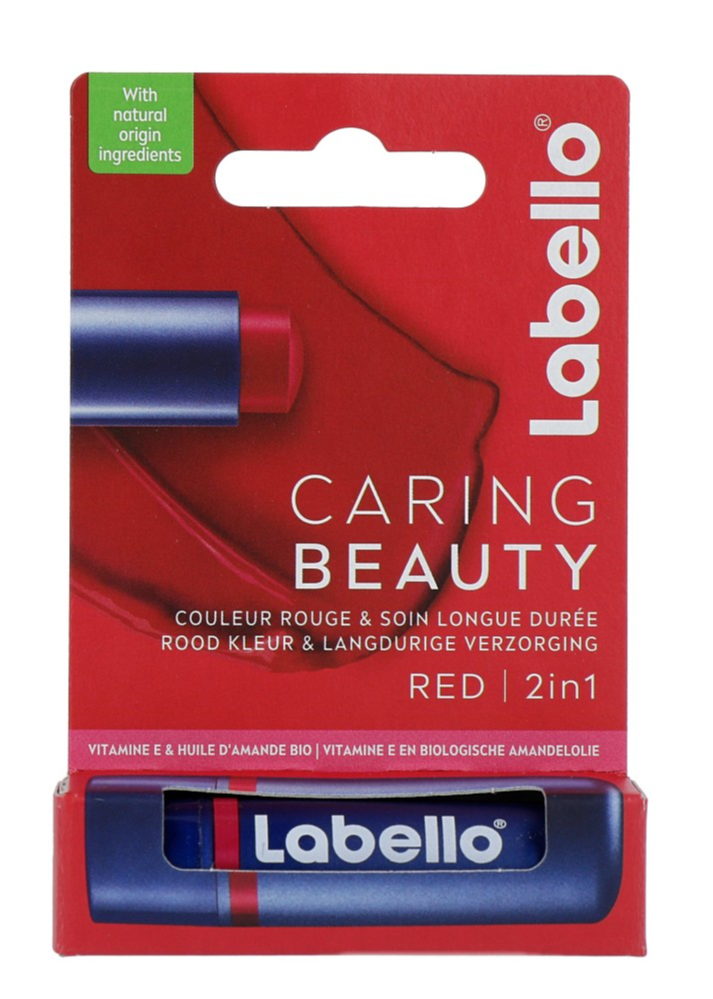 Labello Caring Beauty Red Lippenbalsem