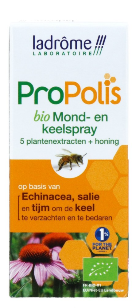 Image of Ladrôme Propolis Mond- en Keelspray 