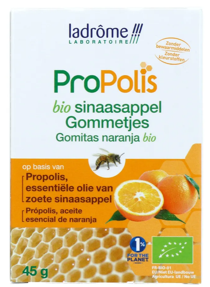 Ladrôme Propolis Orange Gummies afbeelding
