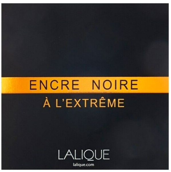 Lalique Encre Noire À L&apos;Extrême Eau de Parfum Pour Homme afbeelding