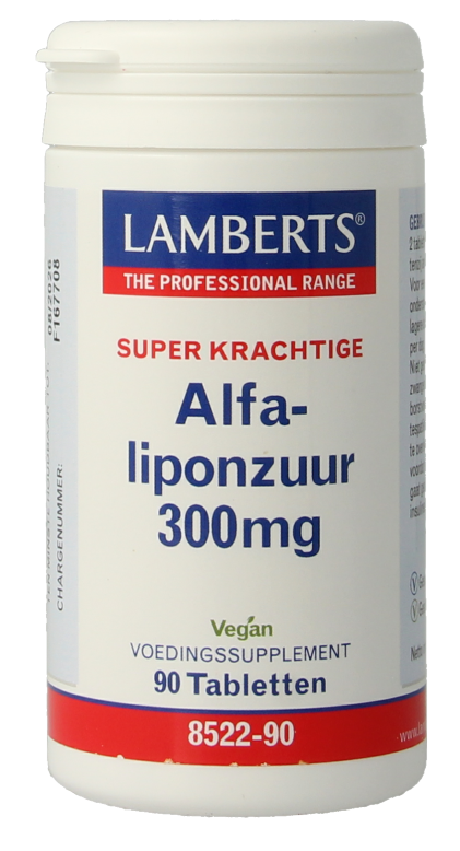 Lamberts Alfa Liponzuur 300mg Tabletten afbeelding