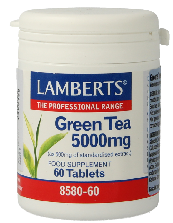 Lamberts Groene Thee 5000mg Tabletten afbeelding