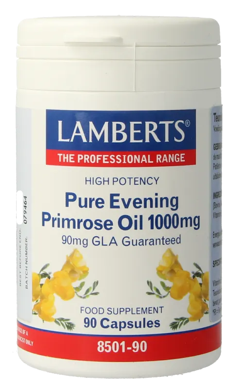 Lamberts Teunisbloemolie 1000 mg Capsules