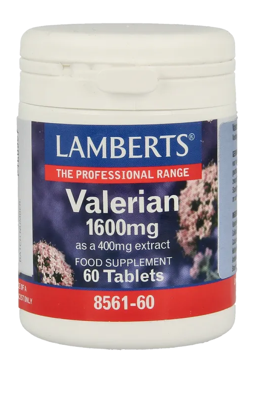 Lamberts Valeriaan 1600mg Tabletten