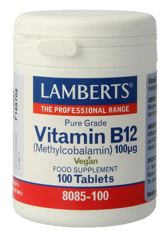Lamberts Vitamine B12 100mcg Tabletten afbeelding