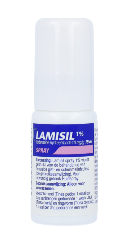 Lamisil 1% Terbinafine 10mg/g Huidspray afbeelding