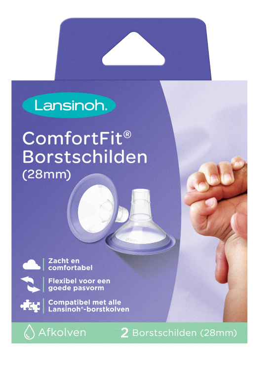 Lansinoh Comfort Fit 28mm Borstschild